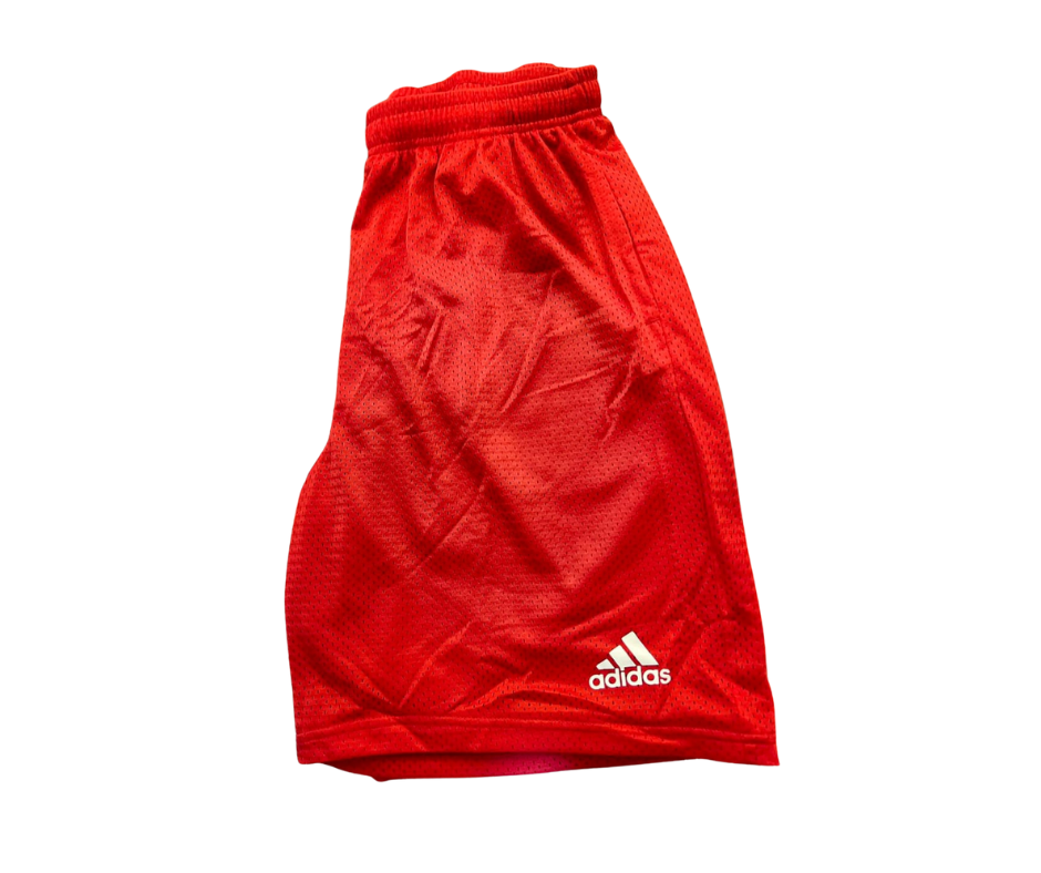 Red Net Adidas shorts