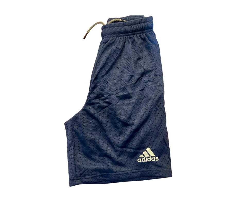 Navy Net Adidas shorts