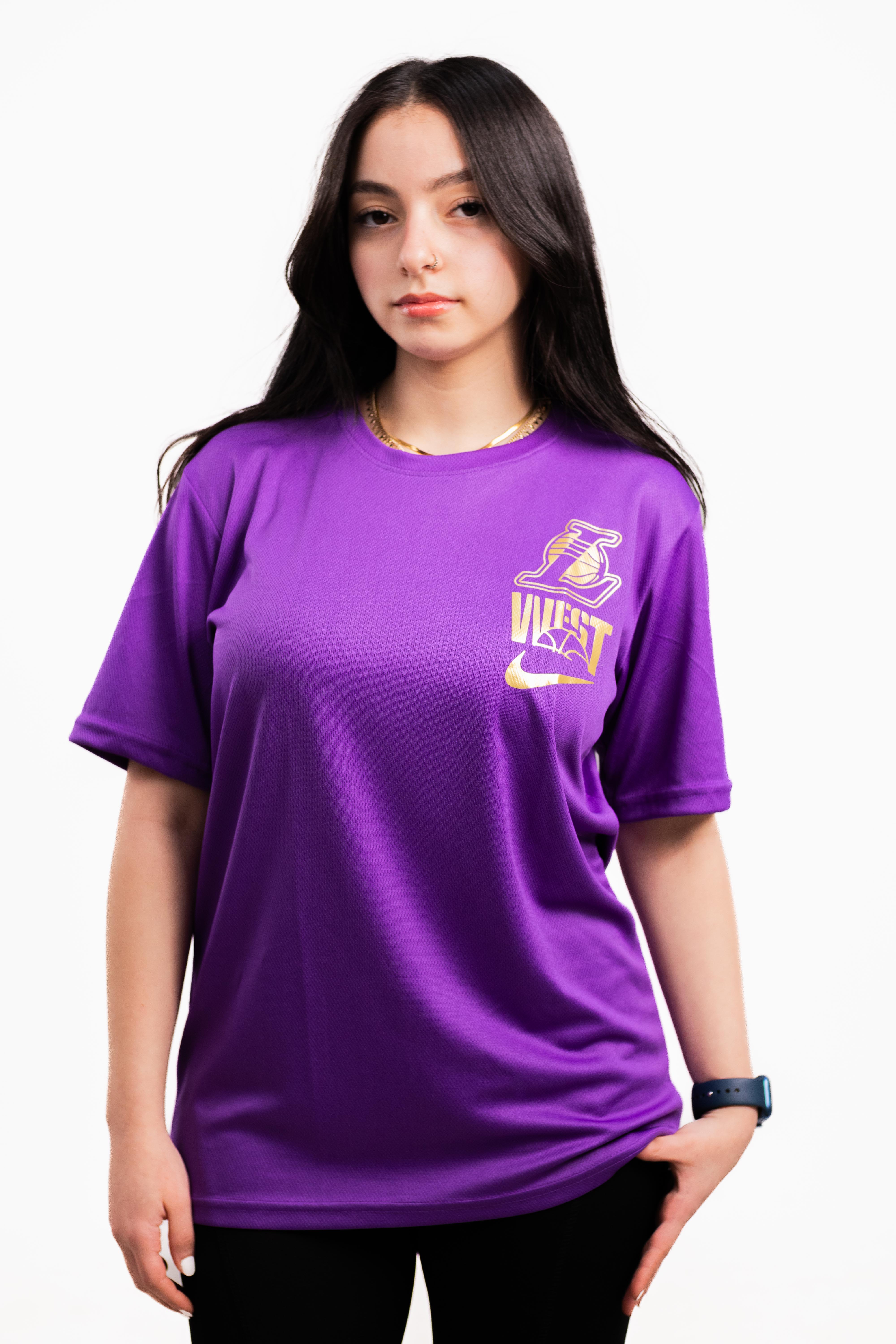 Lakers West Purple T-Shirt