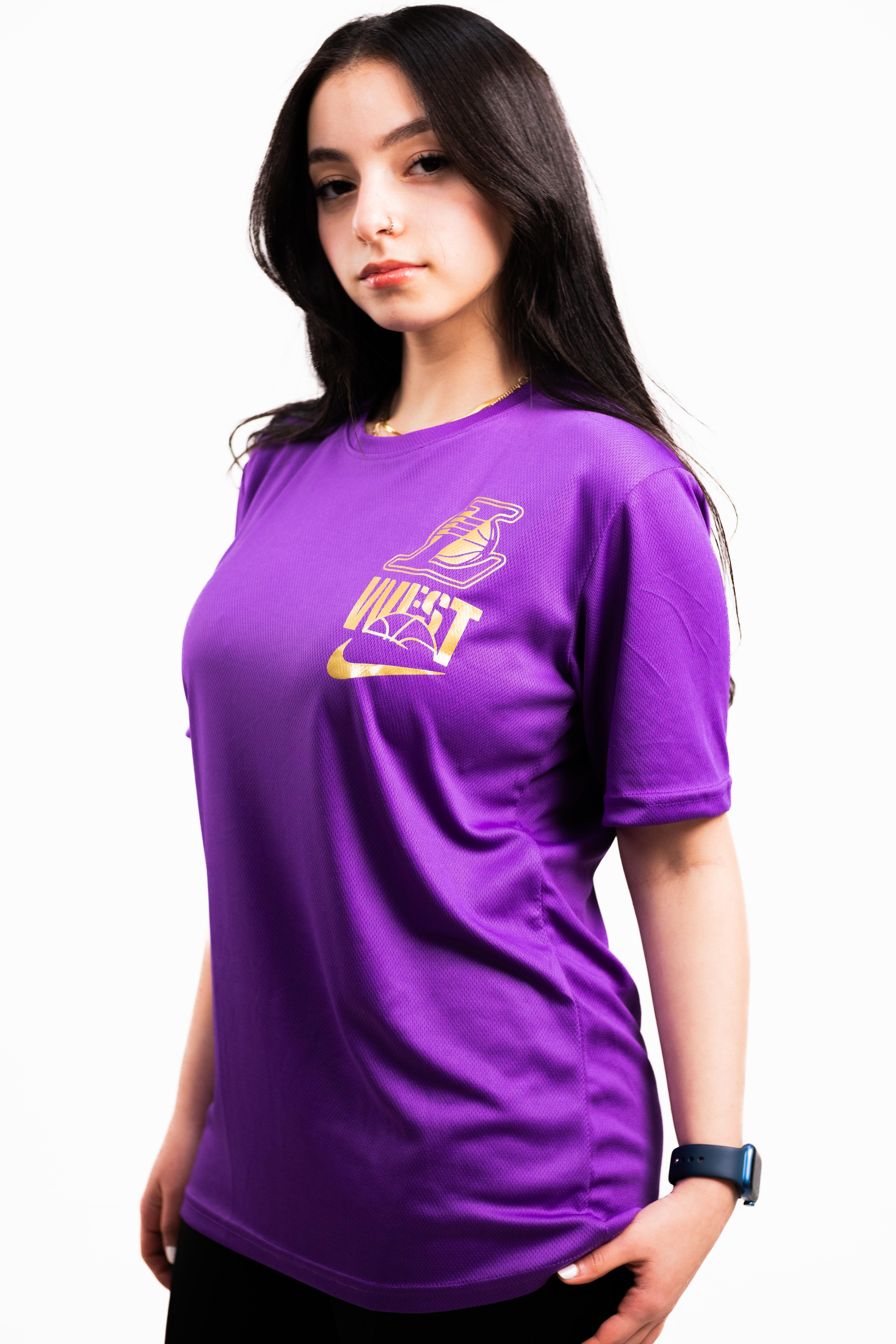 Lakers West Purple T-Shirt