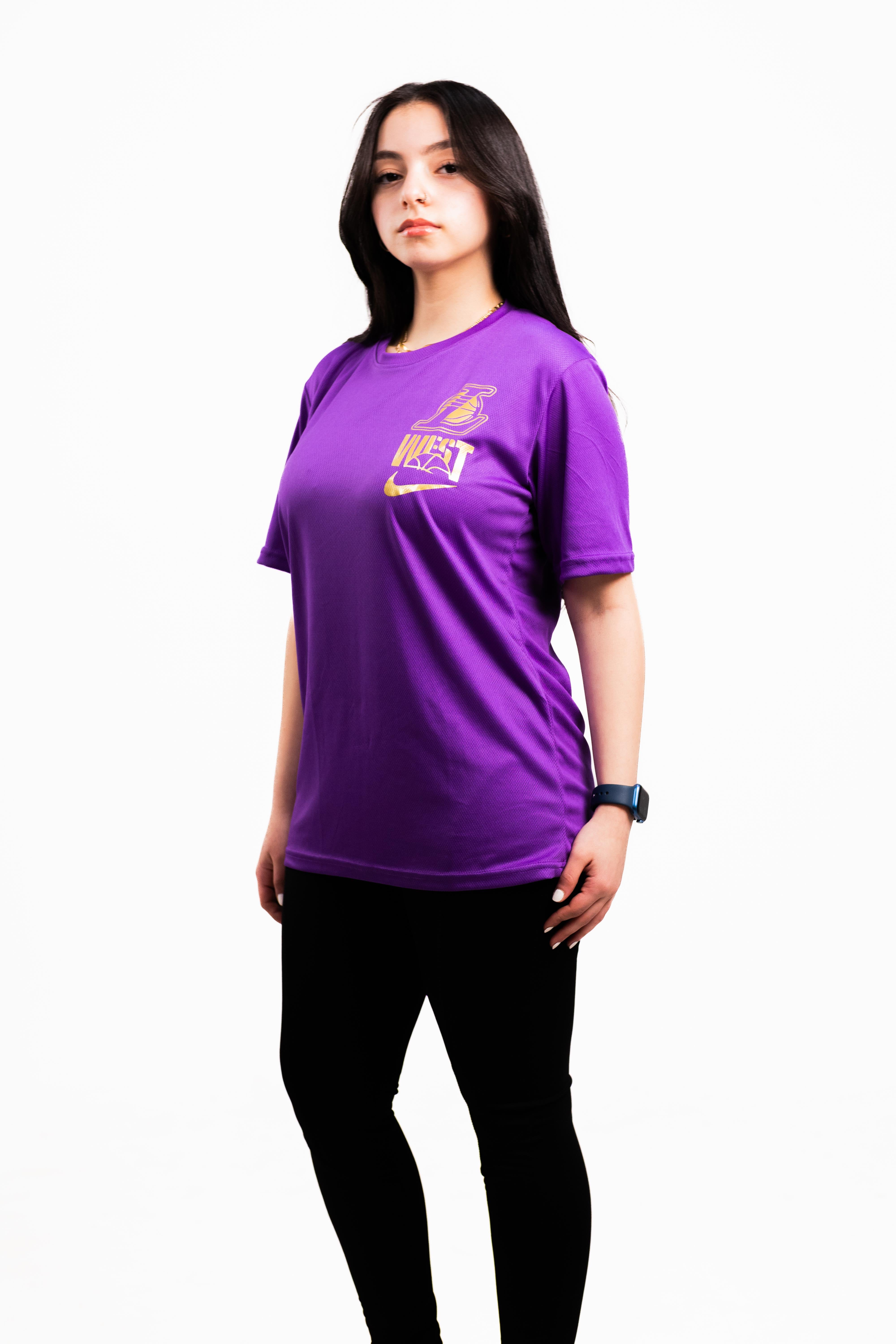 Lakers West Purple T-Shirt