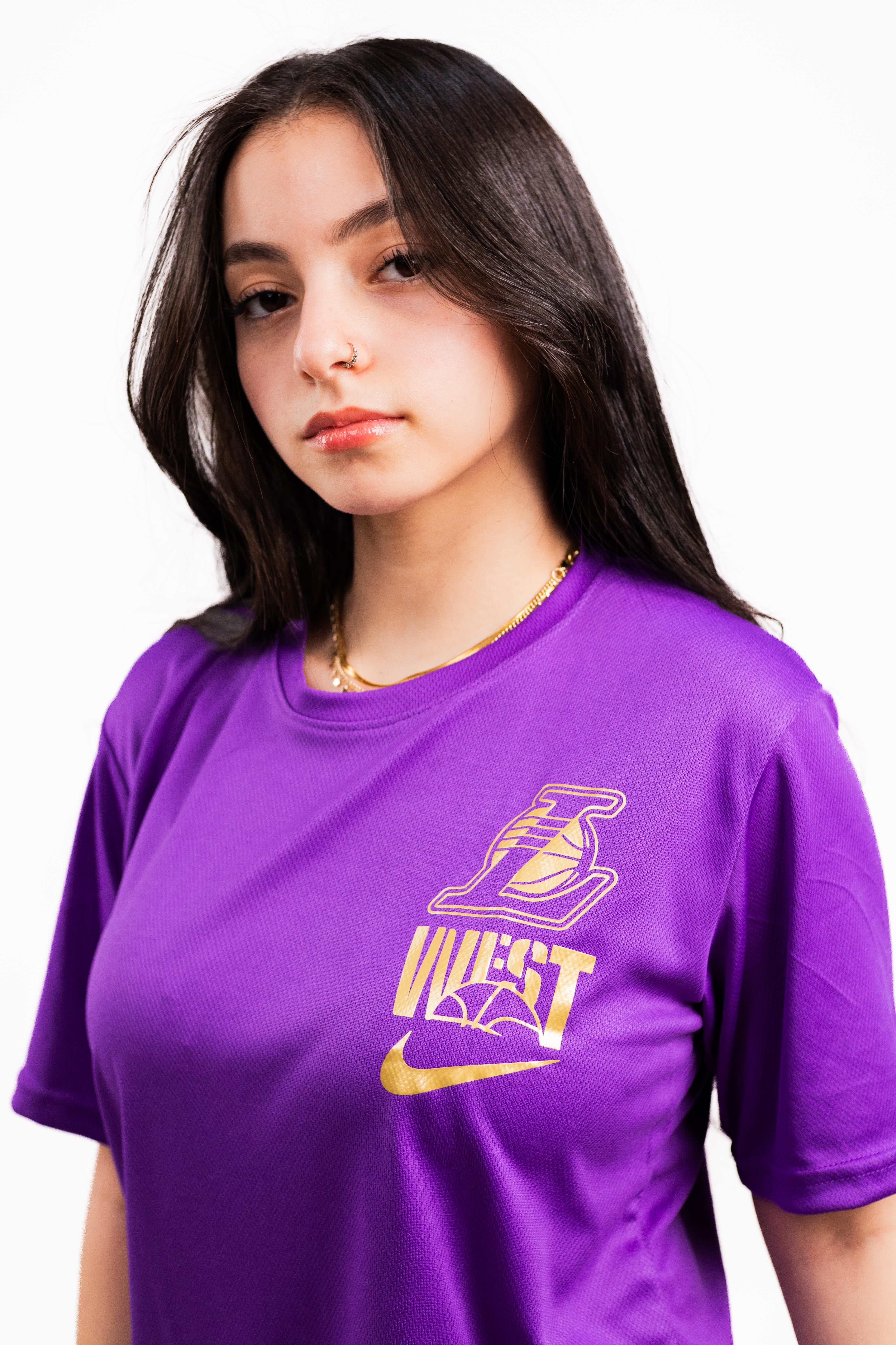 Lakers West Purple T-Shirt