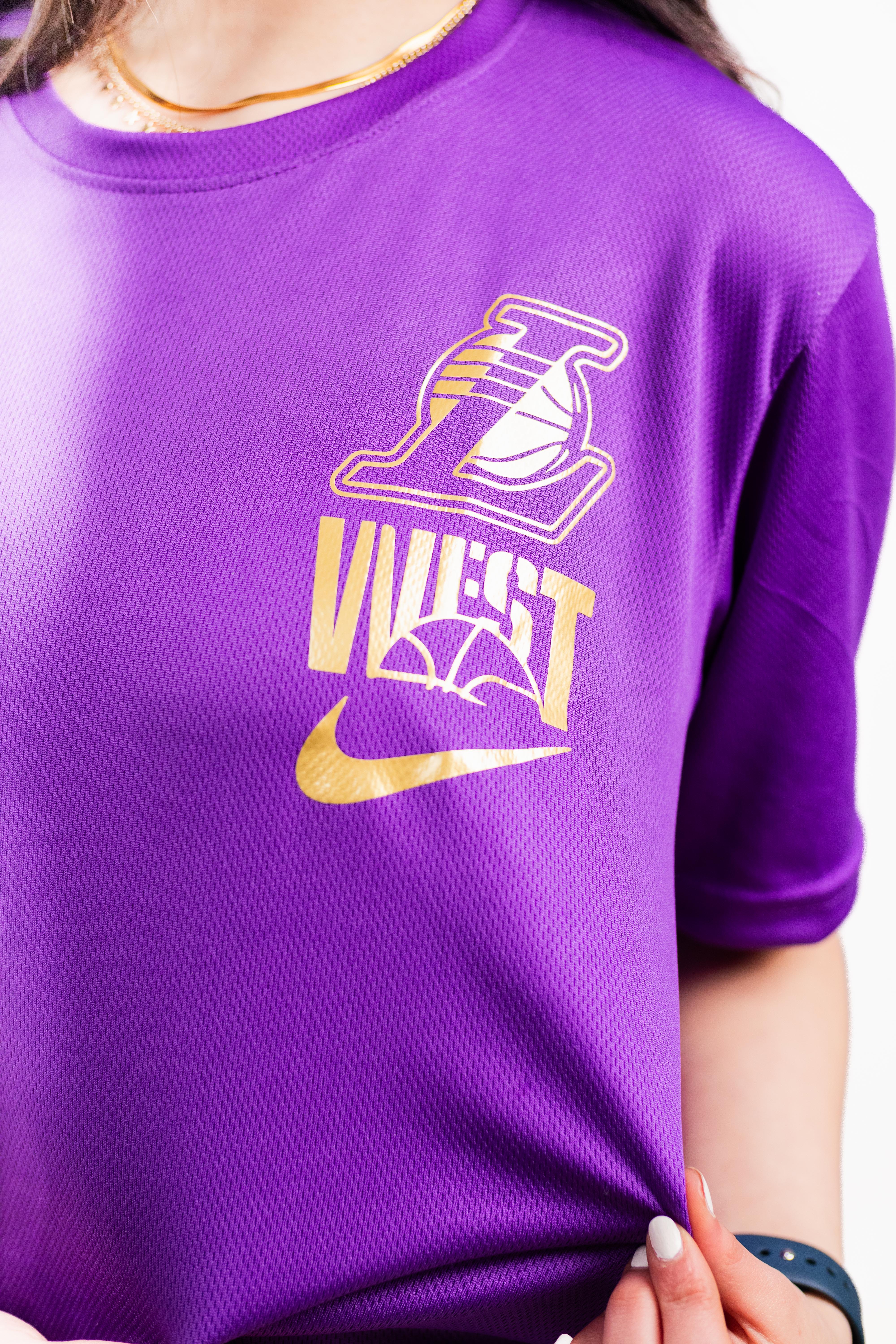 Lakers West Purple T-Shirt