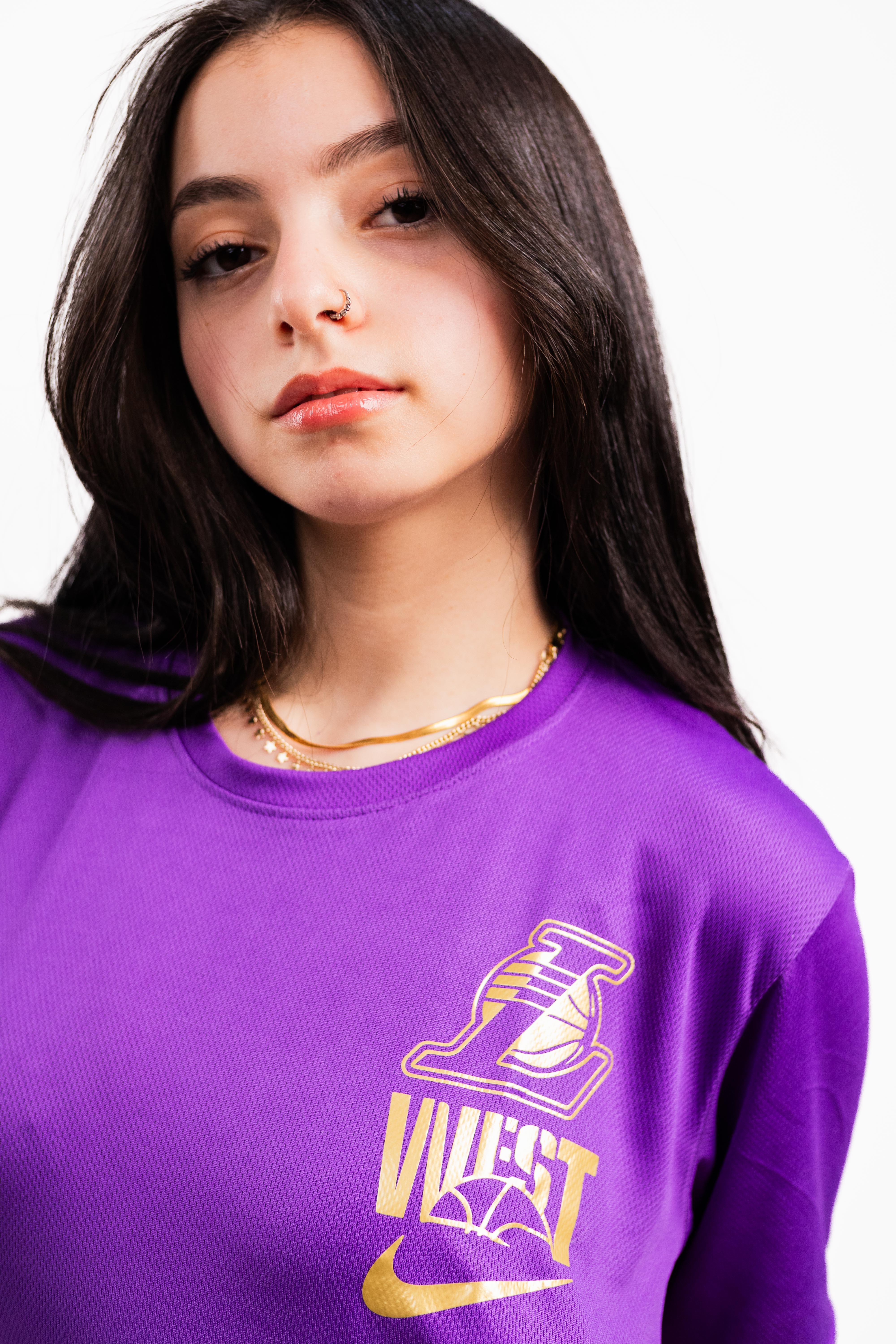 Lakers West Purple T-Shirt