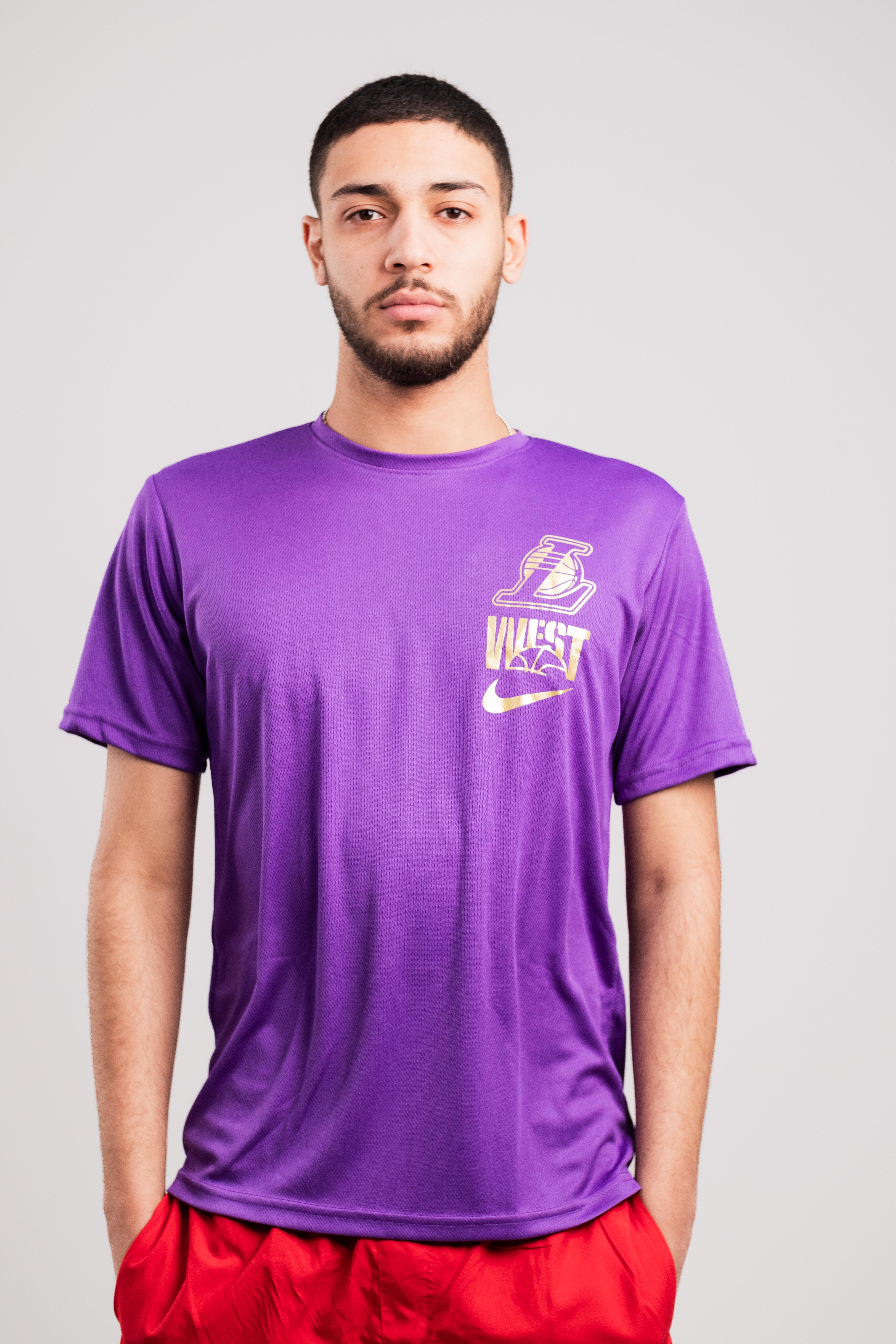 Lakers West Purple T-Shirt