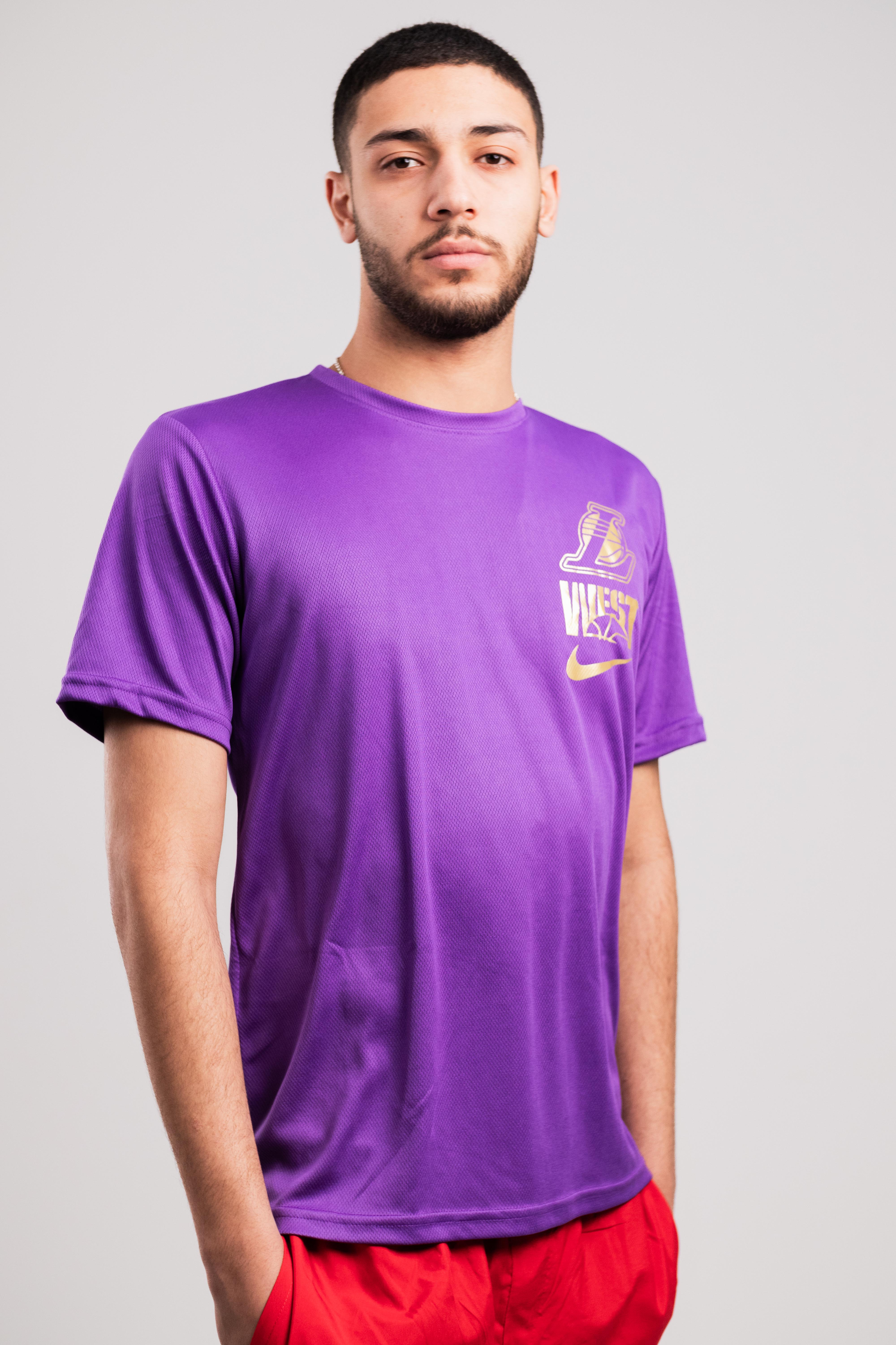 Lakers West Purple T-Shirt