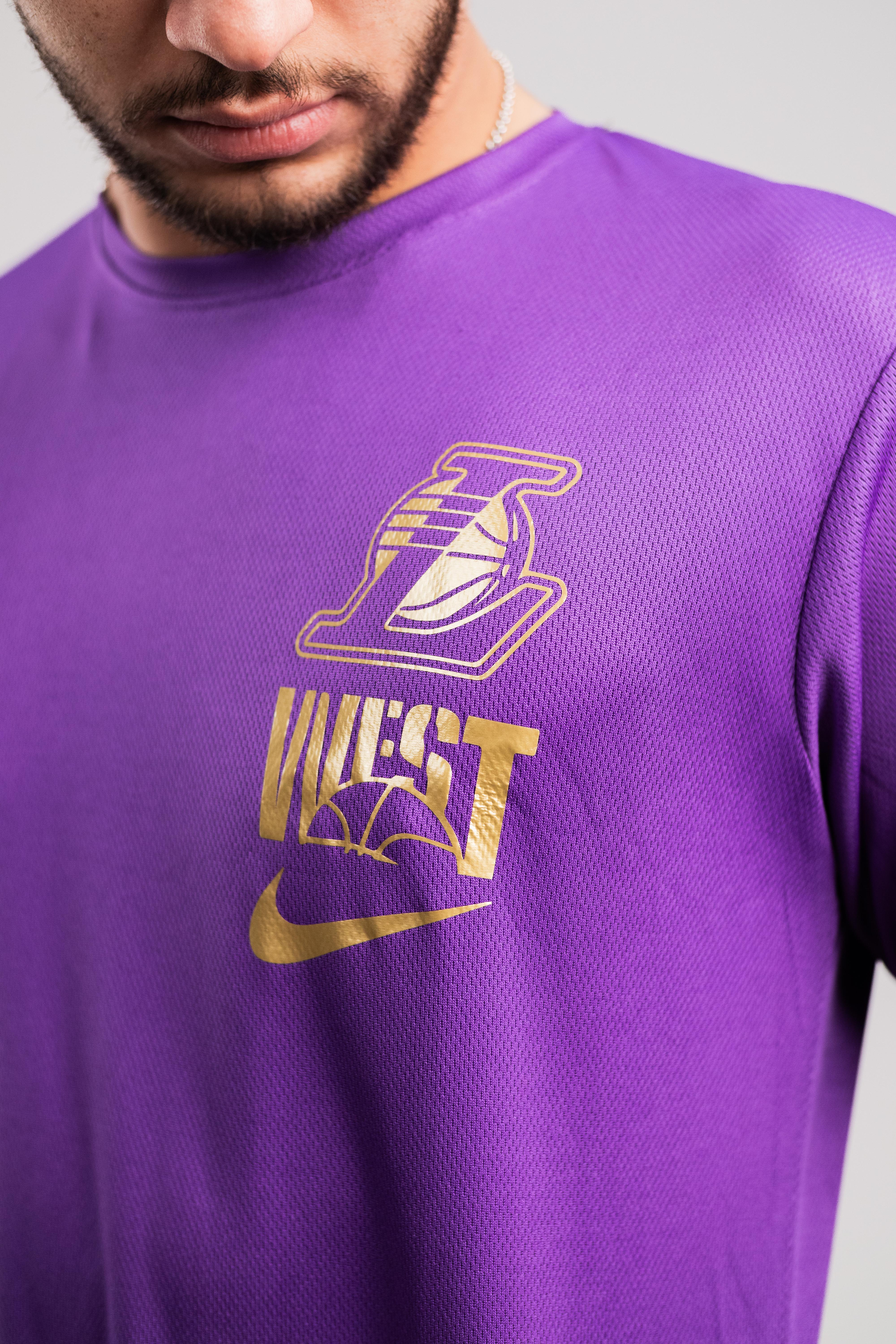 Lakers West Purple T-Shirt