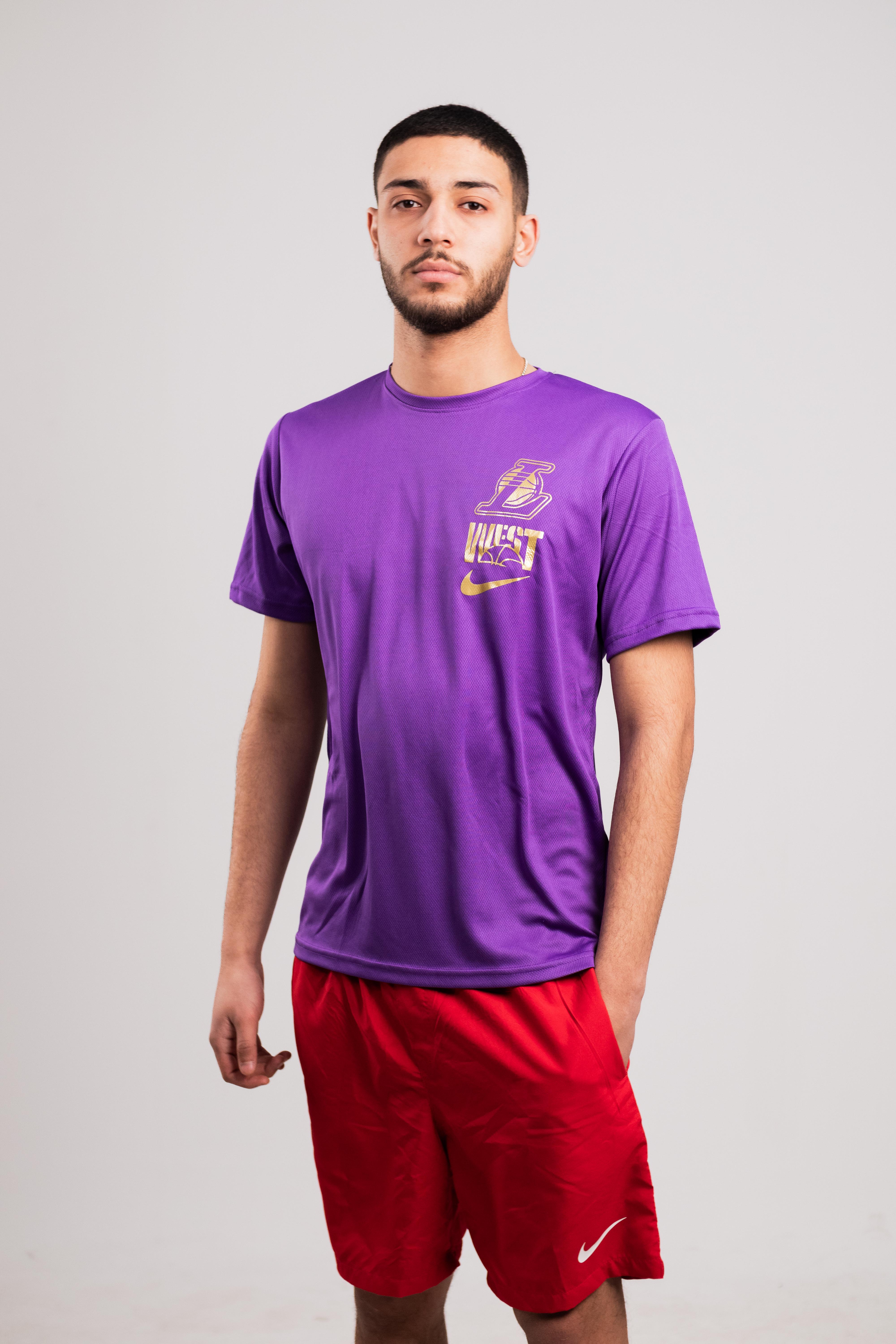 Lakers West Purple T-Shirt