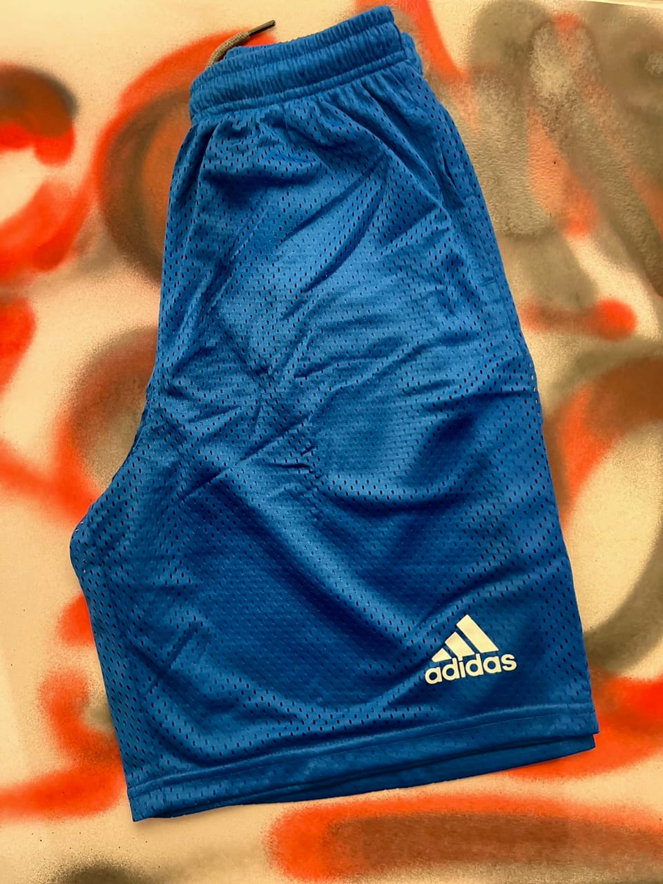 Blue Net Adidas shorts